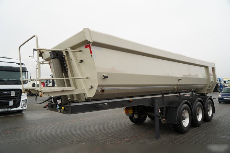 HEUSER WYWROTKA / 26 m3 / ALUMINIOWA / 4 500 KG / ALUFELGI / 2017 R zdjęcie 4