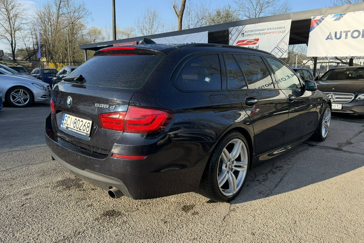 BMW 535 MPakiet Sport Touring, Klimatronic 2-stref, Skóra, Bi-Xenon, PDC 2x zdjęcie 11