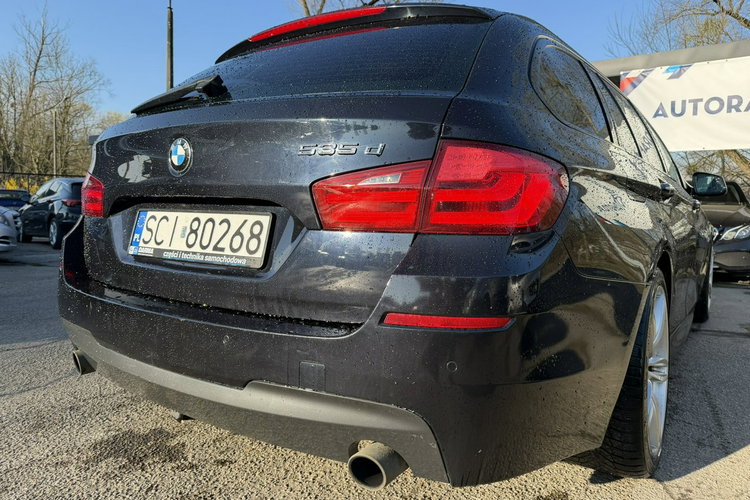 BMW 535 MPakiet Sport Touring, Klimatronic 2-stref, Skóra, Bi-Xenon, PDC 2x zdjęcie 12