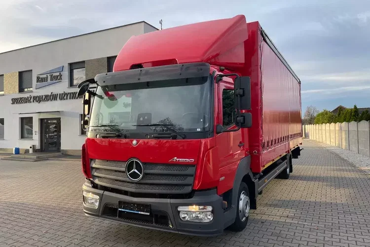 Mercedes ATEGO 818, Klima, webasto, 17 euro palet zdjęcie 1