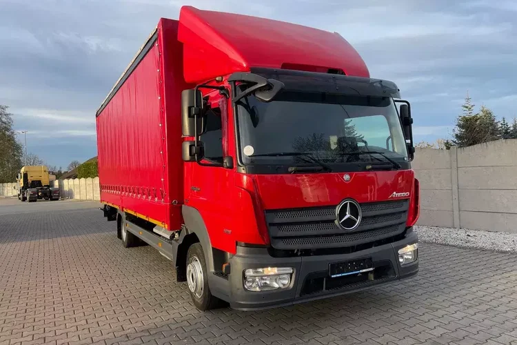 Mercedes ATEGO 818, Klima, webasto, 17 euro palet zdjęcie 3