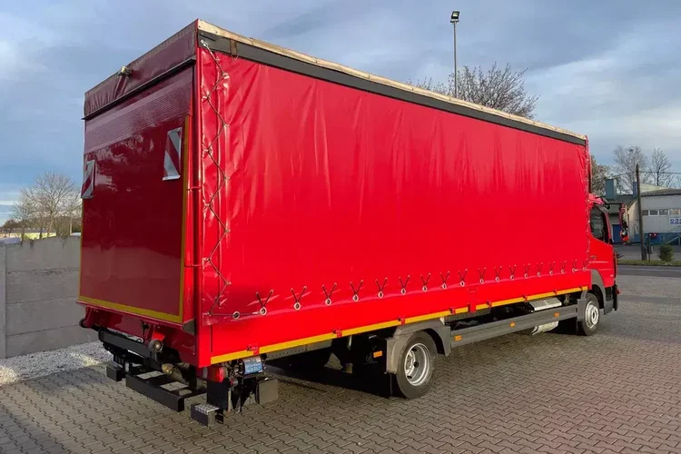 Mercedes ATEGO 818, Klima, webasto, 17 euro palet zdjęcie 6