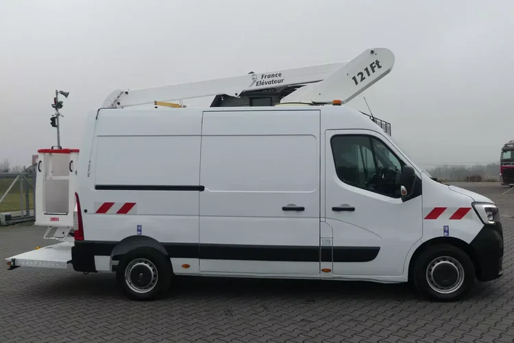 Renault MASTER / PODNOŚNIK KOSZOWY / ZWYŻKA 12M / zdjęcie 9