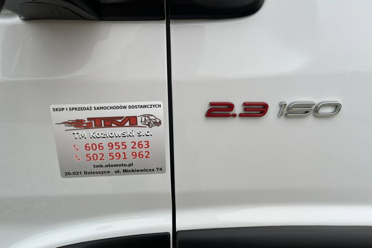 Peugeot Boxer /Ducato 7-osob. Firana-4m 2.3/150KM_bez_AdBlue silnik_Iveco Brygady zdjęcie 20