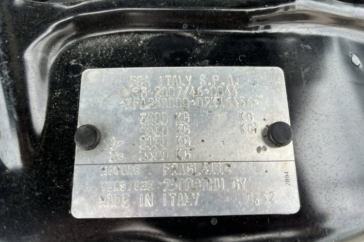 Peugeot Boxer /Ducato 7-osob. Firana-4m 2.3/150KM_bez_AdBlue silnik_Iveco Brygady zdjęcie 22