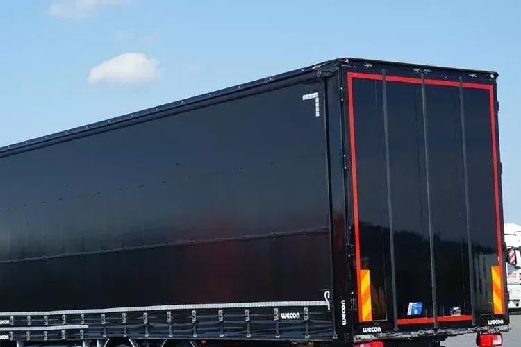 DAF WECON / ZABUDOWA / FIRANKA / DŁ. 9.1 M zdjęcie 6