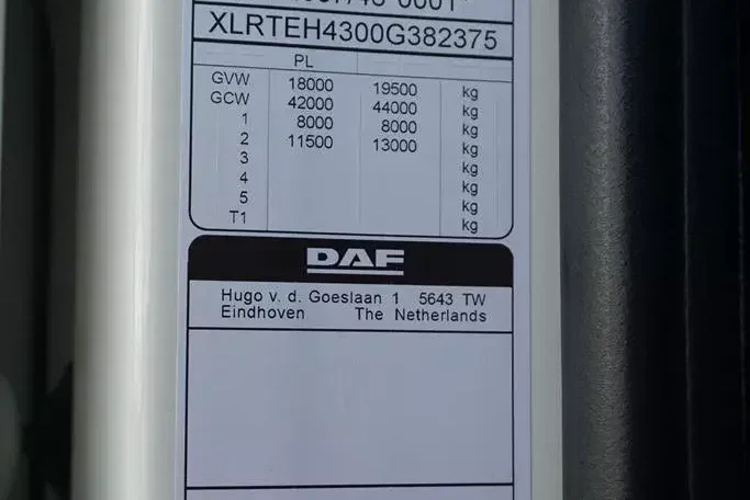 DAF / 106 / 480 / EURO 6 / ACC / SUPER SPACE CAB zdjęcie 11