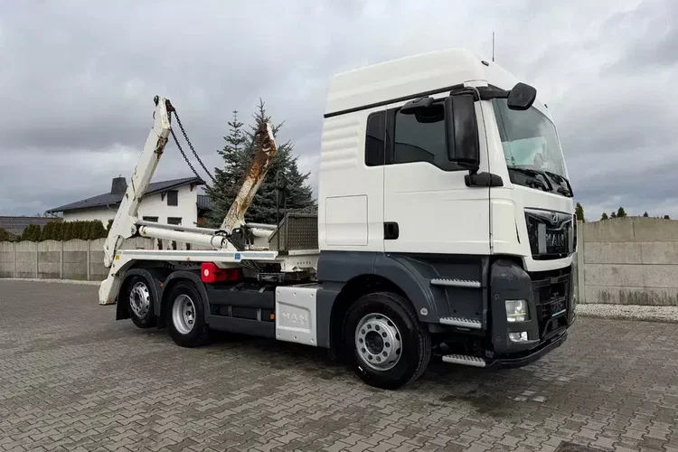 MAN TGS 26.460 6x2 bramowiec MEILLER AK 16 MT zdjęcie 1