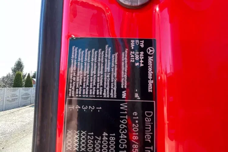 Mercedes ACTROS L  prokontraktowy zdjęcie 31