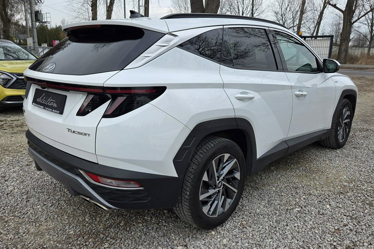 Hyundai Tucson 1.6T-GDI Hybryda 100 tyś km PDC Kamera Navi Hand Free Gwarancja zdjęcie 4