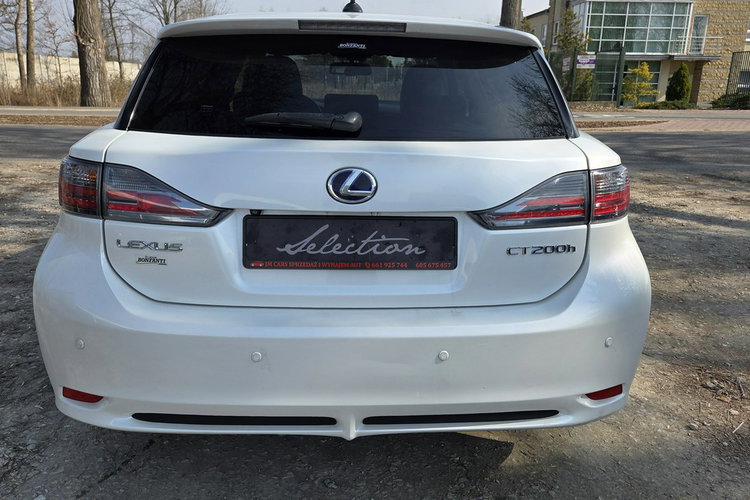 Lexus CT 1.8 HSD 136KM LIFT Kamera PDC LEDY Skóra Navi Super stan zdjęcie 7