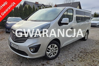 Opel Vivaro 1.6 CDTI140KM 8-osób Long Skrzydła Nawiewy Kamera Ładny Stan Serwis