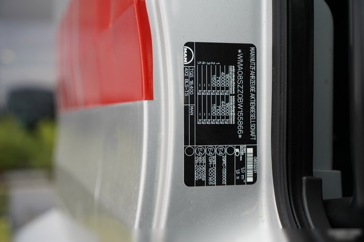 MAN TGS 18.400 / HYDRAULIKA / KLMA POSTOJOWA / ALUFELGI /   zdjęcie 39