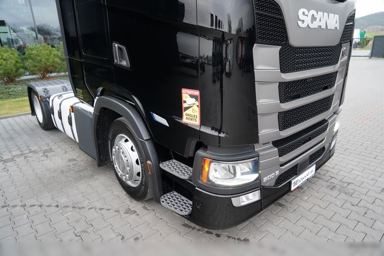Scania S 500 / RETARDER / LOW DECK / MEGA / BAKI 1400 L / KLIMA POSTOJOWA / PO ZŁOTYM KONTRAKCIE SERWISOWYM zdjęcie 10