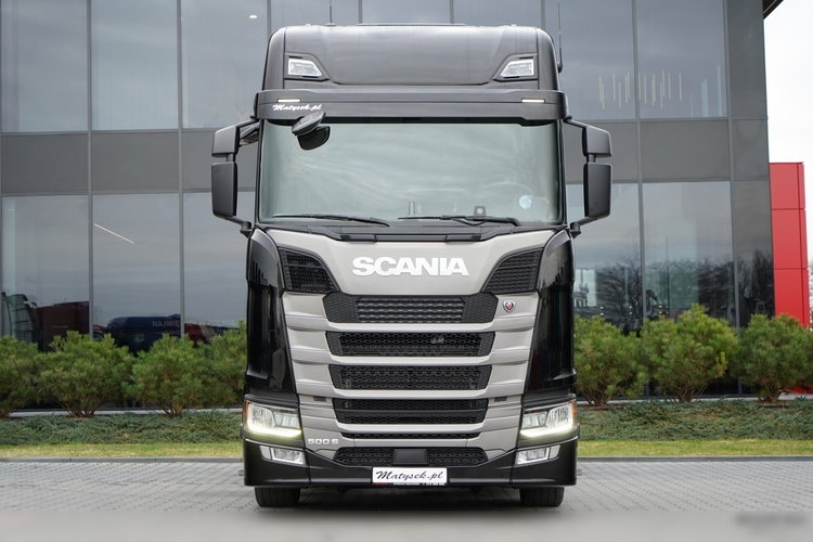 Scania S 500 / RETARDER / LOW DECK / MEGA / BAKI 1400 L / KLIMA POSTOJOWA / PO ZŁOTYM KONTRAKCIE SERWISOWYM zdjęcie 3