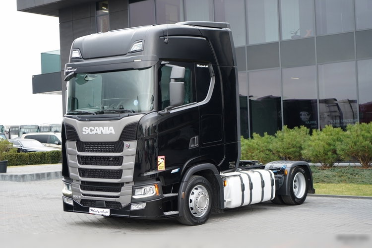 Scania S 500 / RETARDER / LOW DECK / MEGA / BAKI 1400 L / KLIMA POSTOJOWA / PO ZŁOTYM KONTRAKCIE SERWISOWYM zdjęcie 4