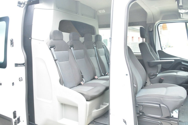 Renault Master max L3H2 7 osobowy brygadówka lift doka pełna opcja zdjęcie 6