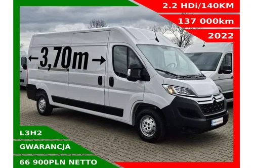 Citroen Jumper L3H2 66900zł NETTO 2.2HDi/140KM