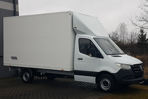 Mercedes Sprinter 8EP KONTENER 4.21x2.15x2.30 KLIMA 314CDI MANUAL 6-BIEGÓW KRAJOWY