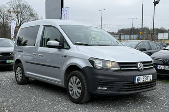 Volkswagen Caddy Salon Polska Poleasingowy I właściciel Serwis ASO VAT 23% Bezwypadkowy