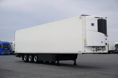 Schmitz CHŁODNIA / TK SLX 300 / DOPPELSTOCK / OŚ PODNOSZONA