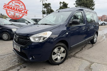Dacia Dokker Klimatyzacja, Hak holowniczy, 2 kpl. opon, PL Salon, LPG, 