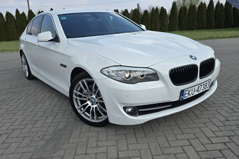 BMW 520 2.0benz. Skóry.Navi.CarPlay. Serwis.Niski Przebieg.Kam.Cofania.