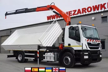 Iveco Stralis 19.310 / Wywrotka 2-stronna / Fassi F155A.0.23 / pilot