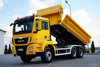 MAN TGS 33.440 / 6X4 / 2 STRONNA WYWROTKA /  HYDROBURTA / BORDMATIC / AUTOMAT / EURO 6  