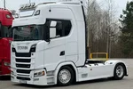 580S scania z Niemiec v8 mega low deck idealny stan 2021 pełna opcja bez egr zdjęcie 2