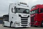 580S scania z Niemiec v8 mega low deck idealny stan 2021 pełna opcja bez egr zdjęcie 6