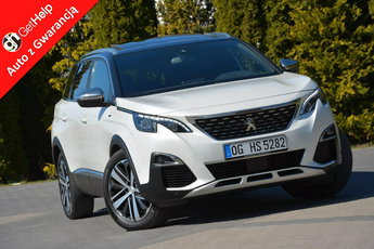 Peugeot 5008 GT Pack Biał Perła Skóry Radar ACC Full led Masaże Navi Panorama ASO