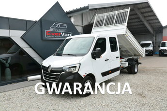 Renault Master wywrotka max master brygadówka lift doka mały przebieg bliźniak