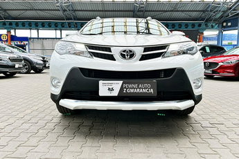 Toyota RAV-4 BIAŁA PERŁA Led+Kamera+Podfrzewa Fotele GWARANCJA Krajowy Bezwypadkowy 4x2