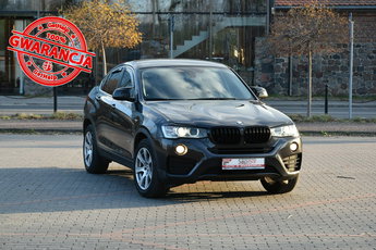 BMW X4 2.0d Xdrive Manual 2014r. Xenon Skóra NAVi el klapa POLECAM