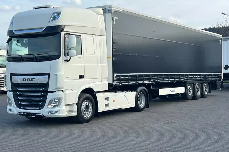 DAF ZESTAW / XF 106.480 SSC / RETARDER + KRONE FIRARNKA 2021 zdjęcie 65