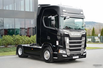 Scania S 500 / RETARDER / KLIMA POSTOJOWA / 2023 / PO KONTRAKCIE SERWISOWYM /