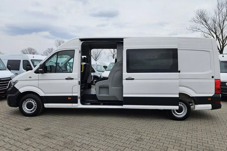 Volkswagen Crafter L4H2 92900zł NETTO Brygadówka 7 osób 2.0TDi/140KM zdjęcie 10