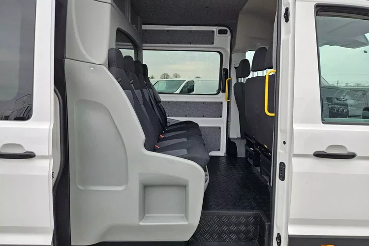 Volkswagen Crafter L4H2 92900zł NETTO Brygadówka 7 osób 2.0TDi/140KM zdjęcie 30