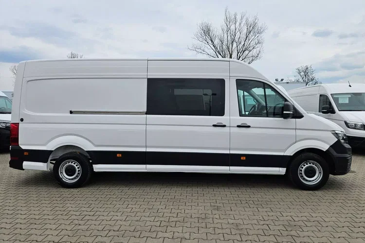 Volkswagen Crafter L4H2 92900zł NETTO Brygadówka 7 osób 2.0TDi/140KM zdjęcie 7