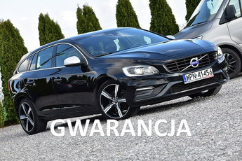 Volvo V60 2.0D4 190Km R-Design Alcantara Led Navi Xenon Gwarancja