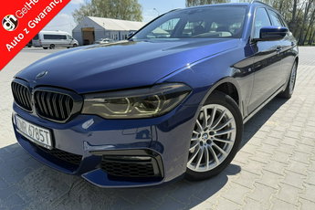 BMW 520 M-Pakiet Radar Kamery Head Up Grzana kiera Stan BDB Serwis do Końca