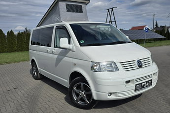 Volkswagen Transporter 1.9tdi Kamping.Serwis.Klimatyzacja.Umywalka.Panele Słoneczne.9 Osobowe