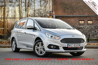 Ford S-Max 160KM 7-osobowy - Bogata wersja - Bezwypadkowy - Użyt. prywatnie