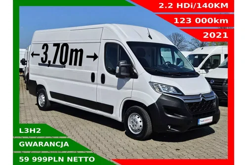 Citroen Jumper L3H2 59999zł NETTO 2.2HDi/140KM