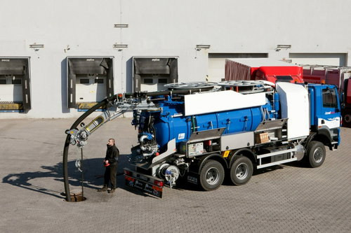 DAF Phoenix / WUKO Asenizacyjny FFG Elephant 2000 WUKO RECYKLING do odpadów / Separator Asenizacyjny FFG Elephant