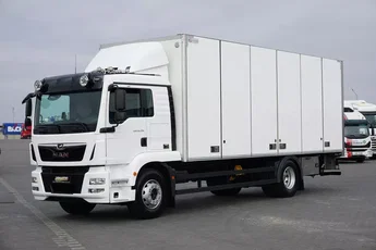 MAN TGM / 18.290 / EURO 6 / IZOTERMA + WINDA / 18 PALET / OTWIERANY BOK