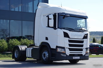Scania R 450 / RETARDER / HYDRAULIKA / KLIMATYZACJA POSTOJOWA / OPONY 100%