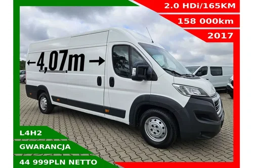 Peugeot boxer L4H2 44999zł NETTO 2.0 HDi/165KM