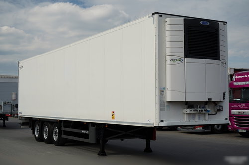 Schmitz SCHMITZ CARGOBULL / CHŁODNIA / CARRIER VECTOR 1550 / DOPPELSTOCK / 2 OSIE PODNOSZONE / SAF 